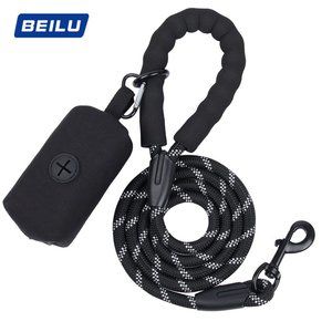 Extra Strong Reflective Rope Dog Lead with Foam Padded Handle Leash 5ft 150cm